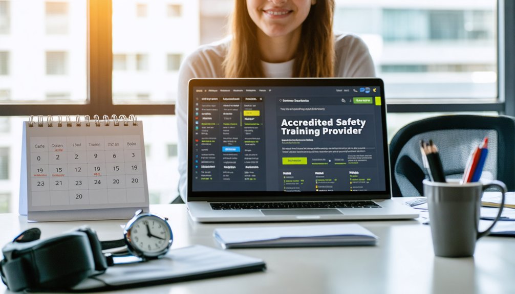 flexible accredited training options