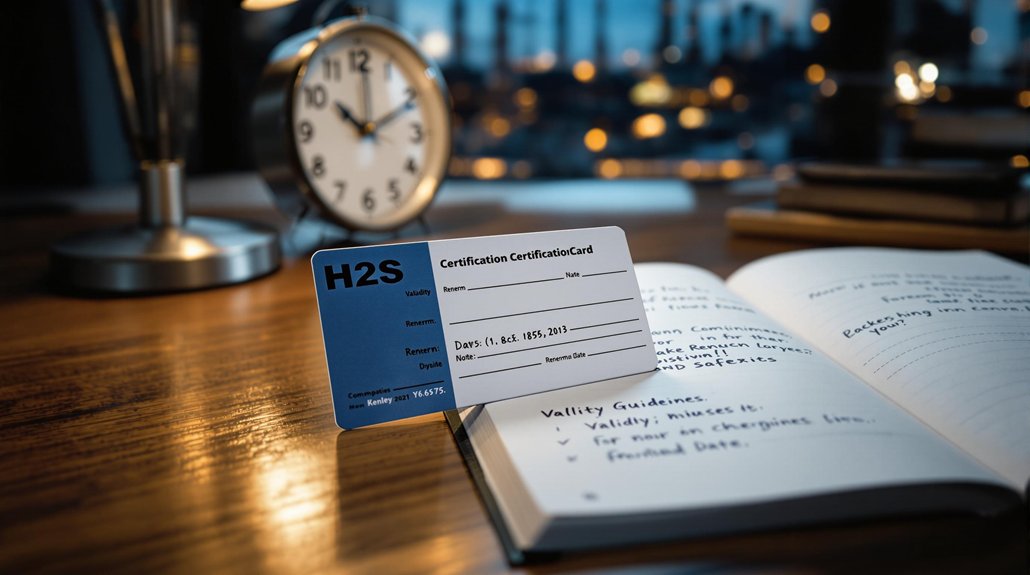 h2s certification renewal process