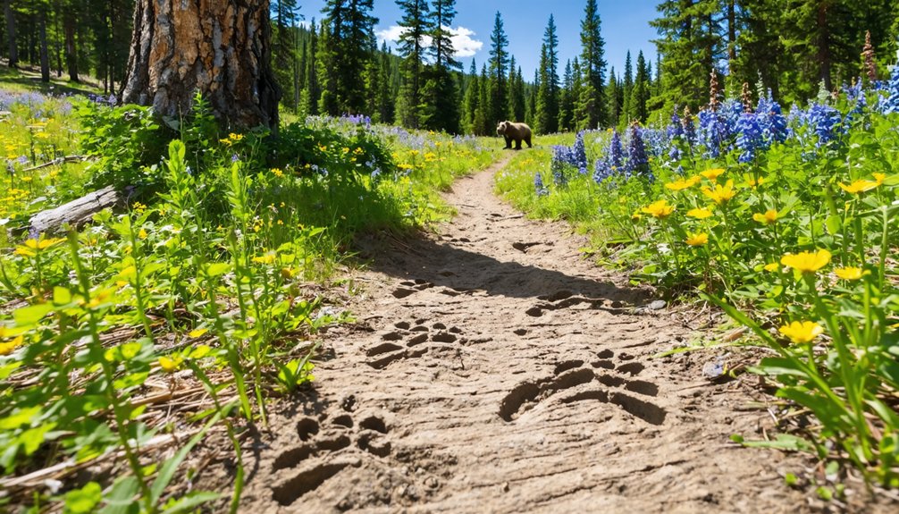 recognize bear signs safely