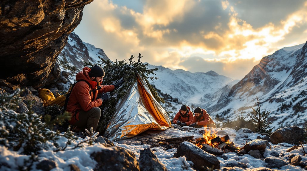 emergency shelter building techniques