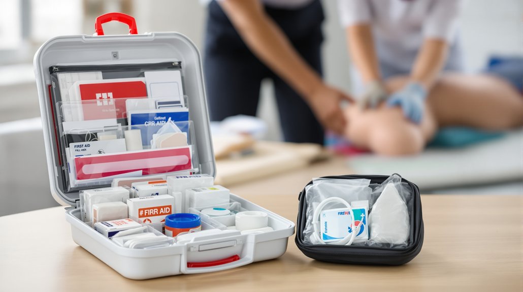 first aid training differences