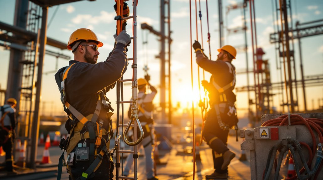 hands on fall protection training