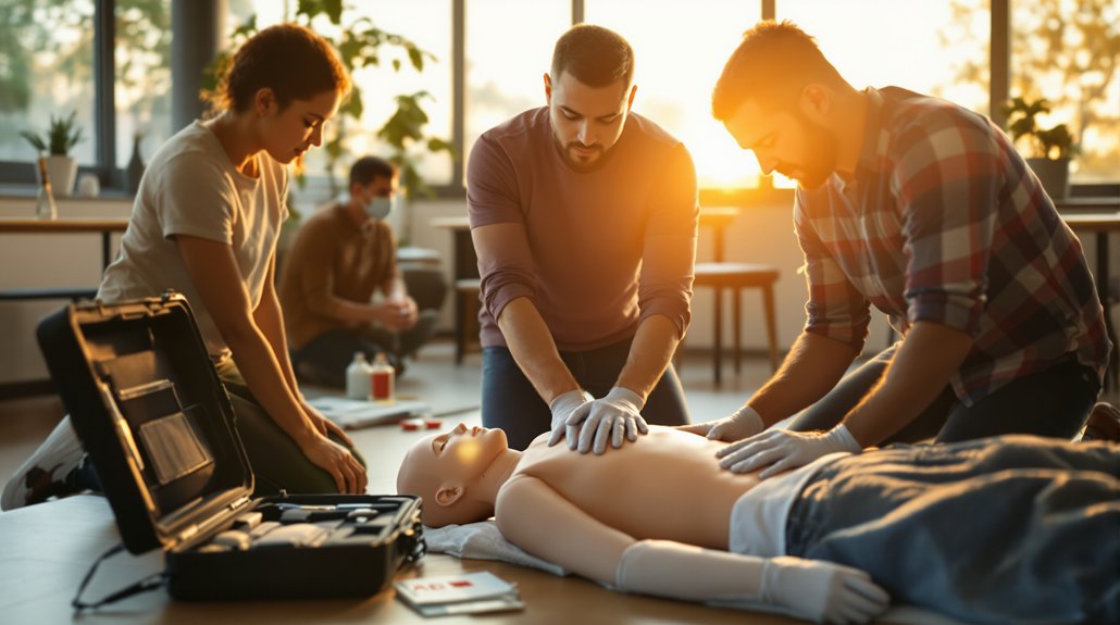 realistic emergency practice sessions