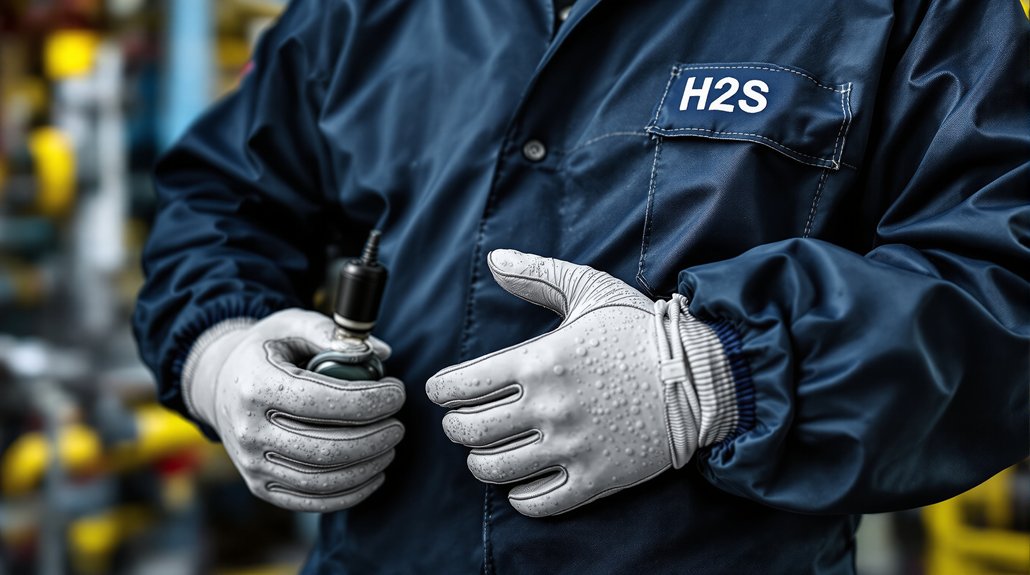 h2s protective clothing guidelines